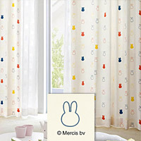 リリカラ リエッタ[miffy curtain]ミッフィーカーテン TM-54052